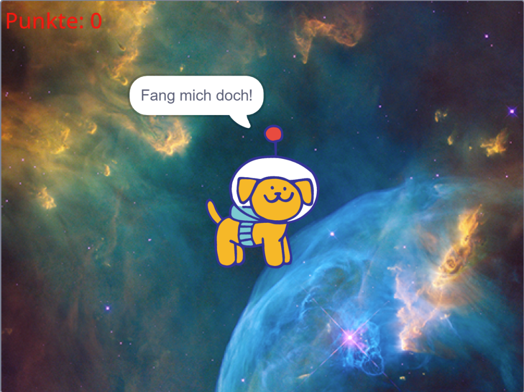 Fange den Hundronaut